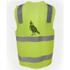 JB's Hi Vis (D+N) Zip Safety Vest Thumbnail