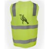 JB's Hi Vis (D+N) Zip Safety Vest Thumbnail
