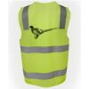 JB's Hi Vis (D+N) Zip Safety Vest Thumbnail