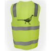 JB's Hi Vis (D+N) Zip Safety Vest Thumbnail