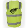 JB's Hi Vis (D+N) Zip Safety Vest Thumbnail