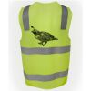 JB's Hi Vis (D+N) Zip Safety Vest Thumbnail
