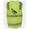 JB's Hi Vis (D+N) Zip Safety Vest Thumbnail