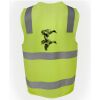 JB's Hi Vis (D+N) Zip Safety Vest Thumbnail