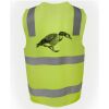 JB's Hi Vis (D+N) Zip Safety Vest Thumbnail
