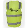 JB's Hi Vis (D+N) Zip Safety Vest Thumbnail