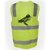 JB's Hi Vis (D+N) Zip Safety Vest Thumbnail