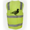 JB's Hi Vis (D+N) Zip Safety Vest Thumbnail