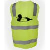 JB's Hi Vis (D+N) Zip Safety Vest Thumbnail