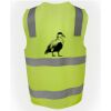 JB's Hi Vis (D+N) Zip Safety Vest Thumbnail