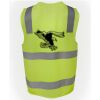JB's Hi Vis (D+N) Zip Safety Vest Thumbnail