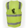 JB's Hi Vis (D+N) Zip Safety Vest Thumbnail