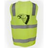 JB's Hi Vis (D+N) Zip Safety Vest Thumbnail