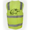 JB's Hi Vis (D+N) Zip Safety Vest Thumbnail