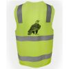 JB's Hi Vis (D+N) Zip Safety Vest Thumbnail