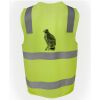 JB's Hi Vis (D+N) Zip Safety Vest Thumbnail