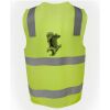JB's Hi Vis (D+N) Zip Safety Vest Thumbnail