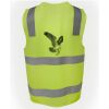 JB's Hi Vis (D+N) Zip Safety Vest Thumbnail