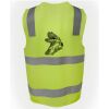 JB's Hi Vis (D+N) Zip Safety Vest Thumbnail
