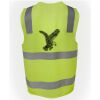 JB's Hi Vis (D+N) Zip Safety Vest Thumbnail