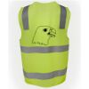 JB's Hi Vis (D+N) Zip Safety Vest Thumbnail