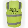 JB's Hi Vis (D+N) Zip Safety Vest Thumbnail