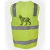 JB's Hi Vis (D+N) Zip Safety Vest Thumbnail