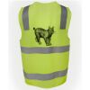 JB's Hi Vis (D+N) Zip Safety Vest Thumbnail