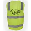 JB's Hi Vis (D+N) Zip Safety Vest Thumbnail