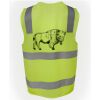 JB's Hi Vis (D+N) Zip Safety Vest Thumbnail