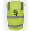 JB's Hi Vis (D+N) Zip Safety Vest Thumbnail