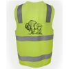 JB's Hi Vis (D+N) Zip Safety Vest Thumbnail
