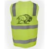 JB's Hi Vis (D+N) Zip Safety Vest Thumbnail