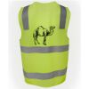 JB's Hi Vis (D+N) Zip Safety Vest Thumbnail