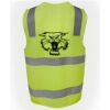 JB's Hi Vis (D+N) Zip Safety Vest Thumbnail
