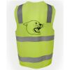 JB's Hi Vis (D+N) Zip Safety Vest Thumbnail