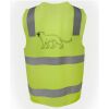 JB's Hi Vis (D+N) Zip Safety Vest Thumbnail