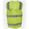 JB's Hi Vis (D+N) Zip Safety Vest Thumbnail