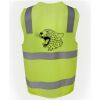 JB's Hi Vis (D+N) Zip Safety Vest Thumbnail