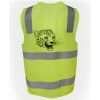 JB's Hi Vis (D+N) Zip Safety Vest Thumbnail