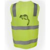 JB's Hi Vis (D+N) Zip Safety Vest Thumbnail