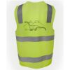 JB's Hi Vis (D+N) Zip Safety Vest Thumbnail