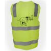JB's Hi Vis (D+N) Zip Safety Vest Thumbnail