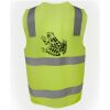 JB's Hi Vis (D+N) Zip Safety Vest Thumbnail