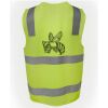 JB's Hi Vis (D+N) Zip Safety Vest Thumbnail
