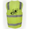 JB's Hi Vis (D+N) Zip Safety Vest Thumbnail
