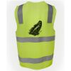 JB's Hi Vis (D+N) Zip Safety Vest Thumbnail