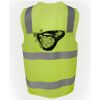 JB's Hi Vis (D+N) Zip Safety Vest Thumbnail