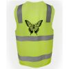 JB's Hi Vis (D+N) Zip Safety Vest Thumbnail