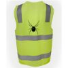 JB's Hi Vis (D+N) Zip Safety Vest Thumbnail